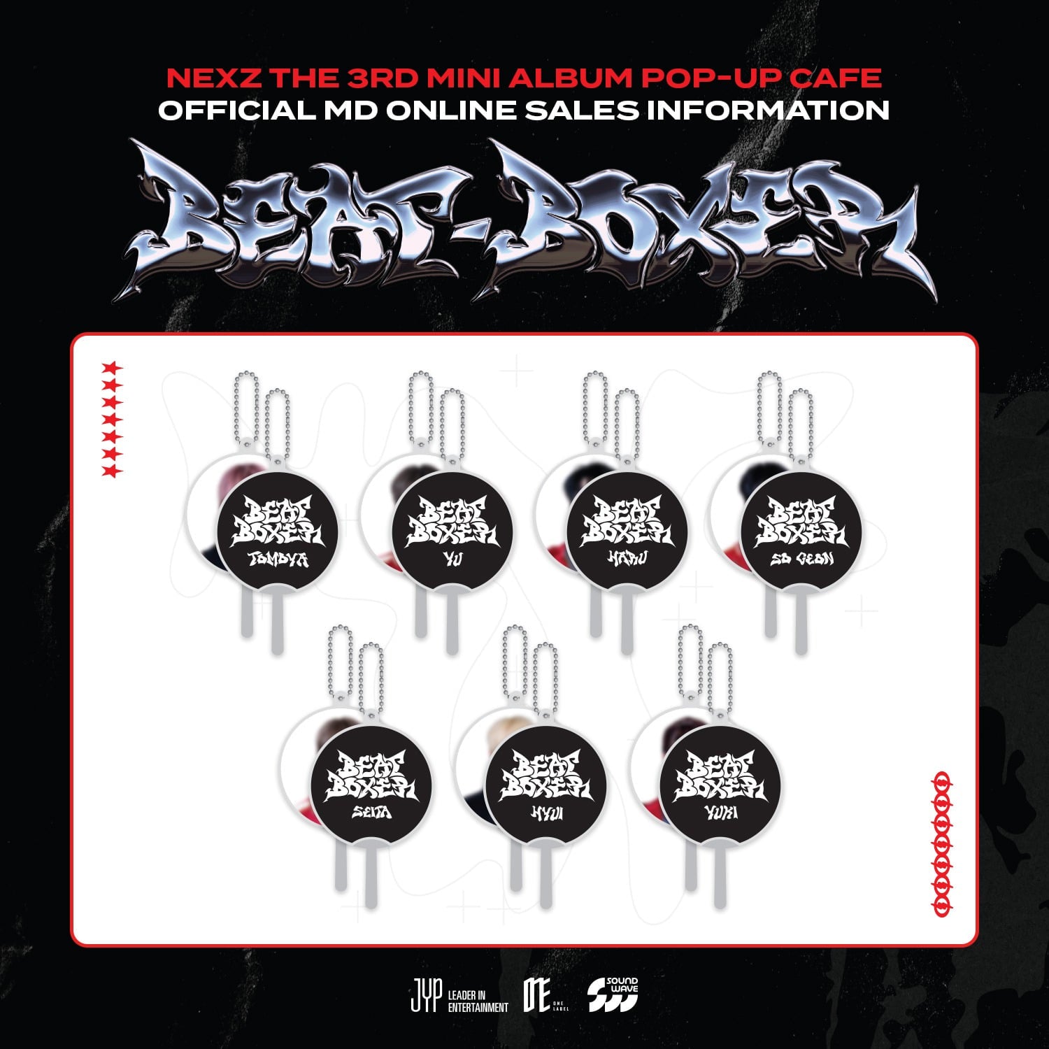 NEXZ 3RD MINI ALBUM [BEAT BOXER] POP-UP CAFE OFFICIAL MD - 08