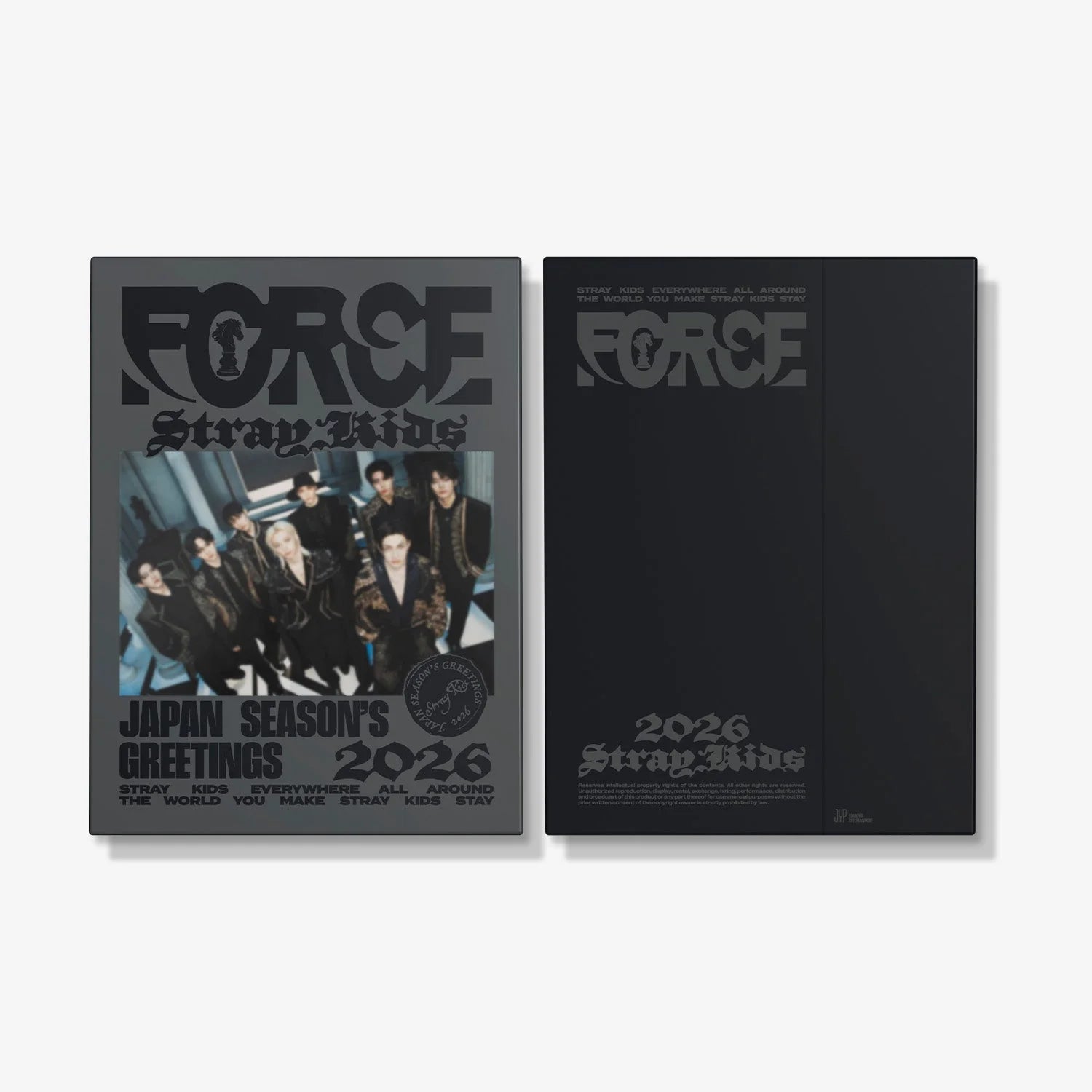 STRAY KIDS 2026 JAPAN SEASON'S GREETINGS - FORCE (FC VER.) – SubK Shop STRAY KIDS 2026 JAPAN SEASON'S GREETINGS - FORCE (FC VER.) – SubK Shop