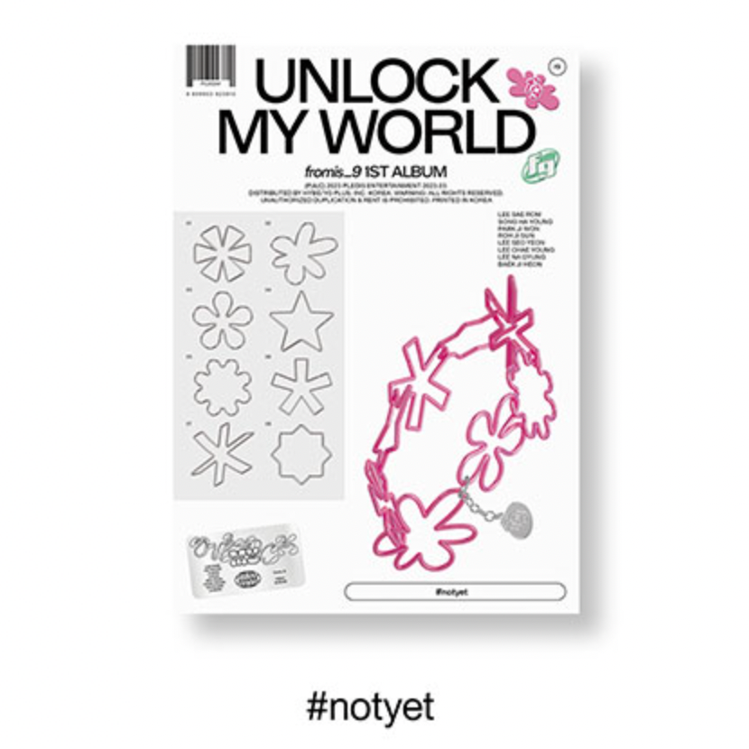 FROMIS_9 1ST ALBUM - UNLOCK MY WORLD
