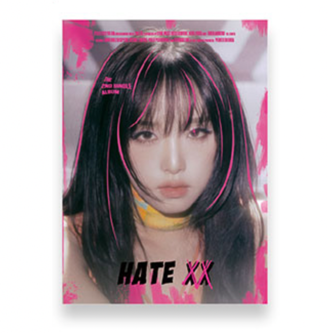 YENA 2ND SINGLE ALBUM - HATE XX