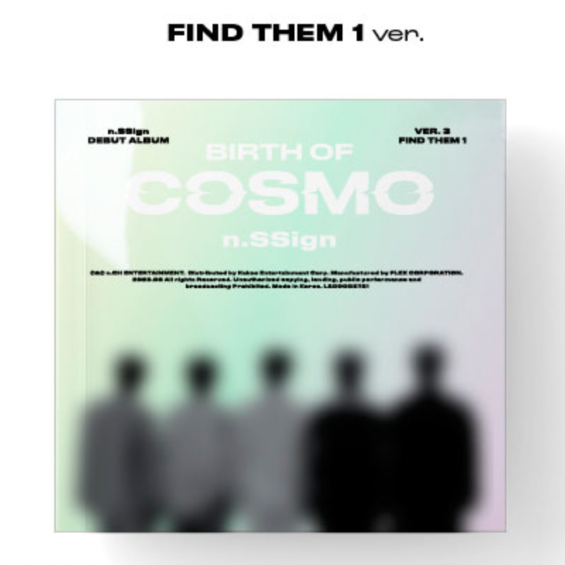 N.SSIGN DEBUT ALBUM - BIRTH OF COSMO (FIND THEM VER.)