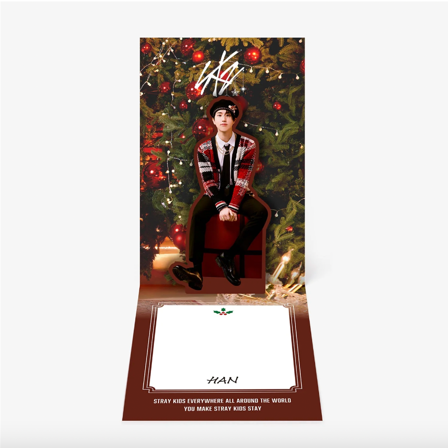 STRAY KIDS XMAS POPUP STORE 2023 OFFICIAL MD - 05. POPUP POST CARD