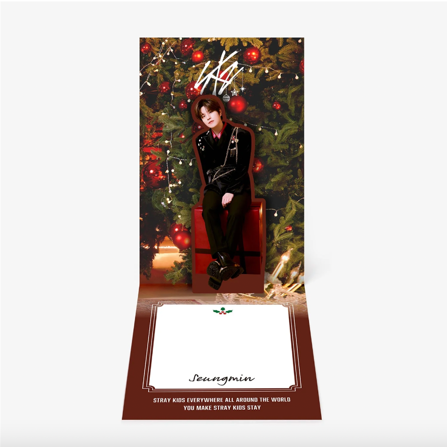 STRAY KIDS XMAS POPUP STORE 2023 OFFICIAL MD - 05. POPUP POST CARD