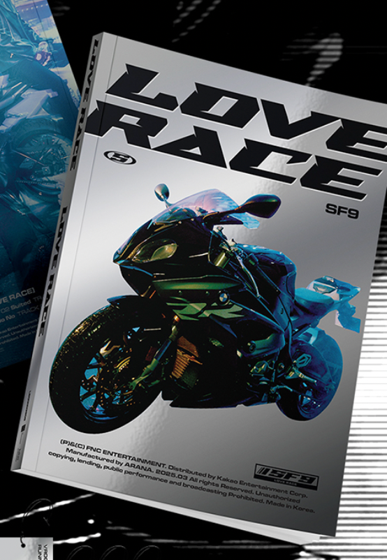 SF9 15TH MINI ALBUM - LOVE RACE + APPLEMUSIC PHOTOCARD