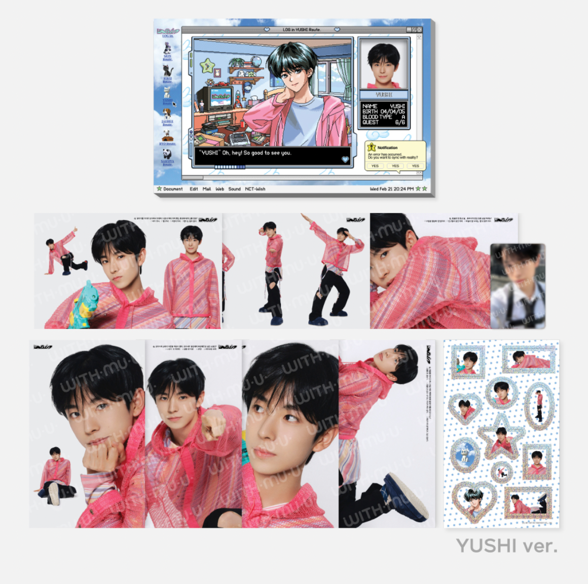 NCT WISH 2025 ASIA TOUR LOG IN SEOUL OFFICIAL MD - 07. LOG IN PHOTO SET