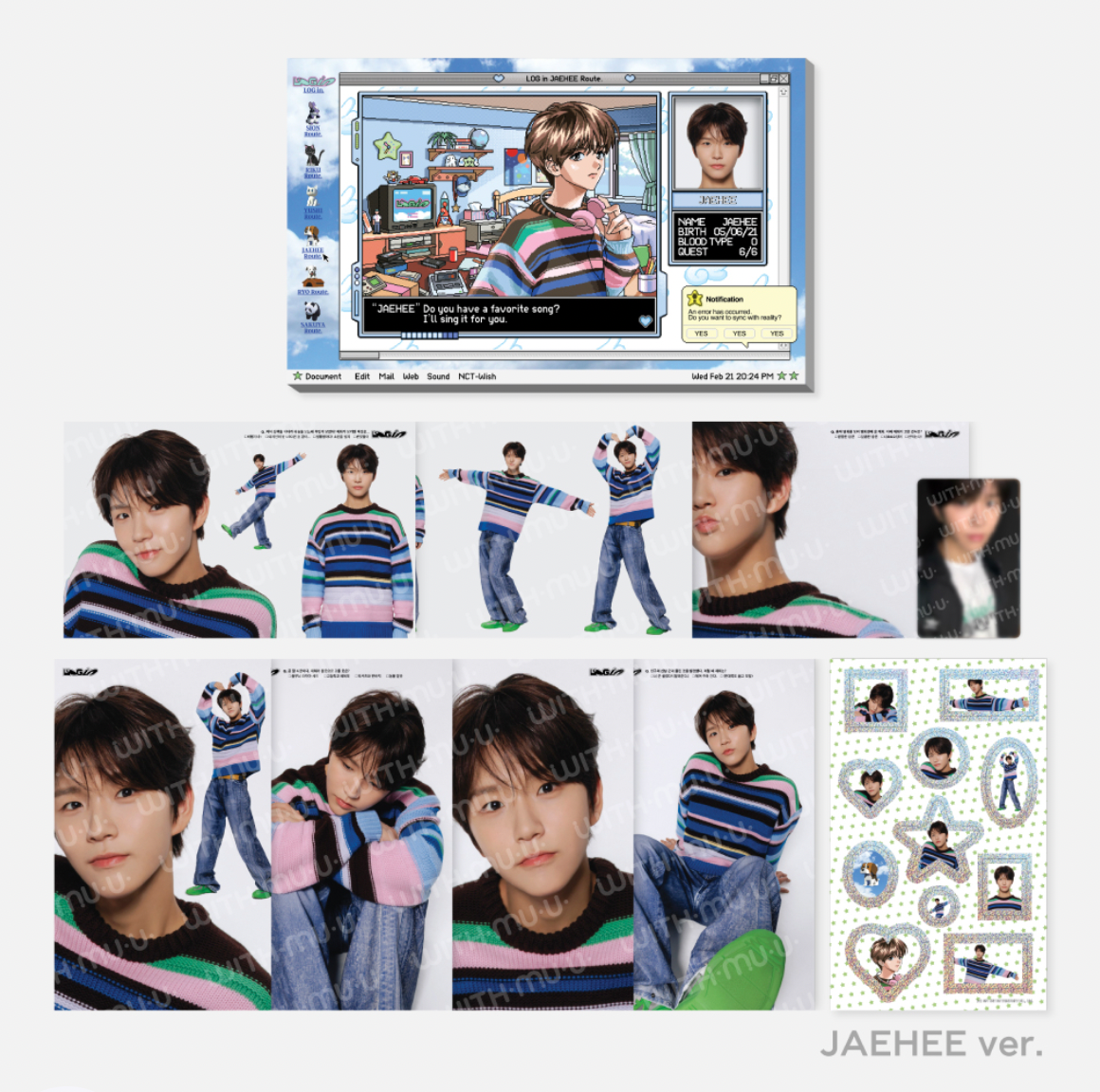 NCT WISH 2025 ASIA TOUR LOG IN SEOUL OFFICIAL MD - 07. LOG IN PHOTO SET