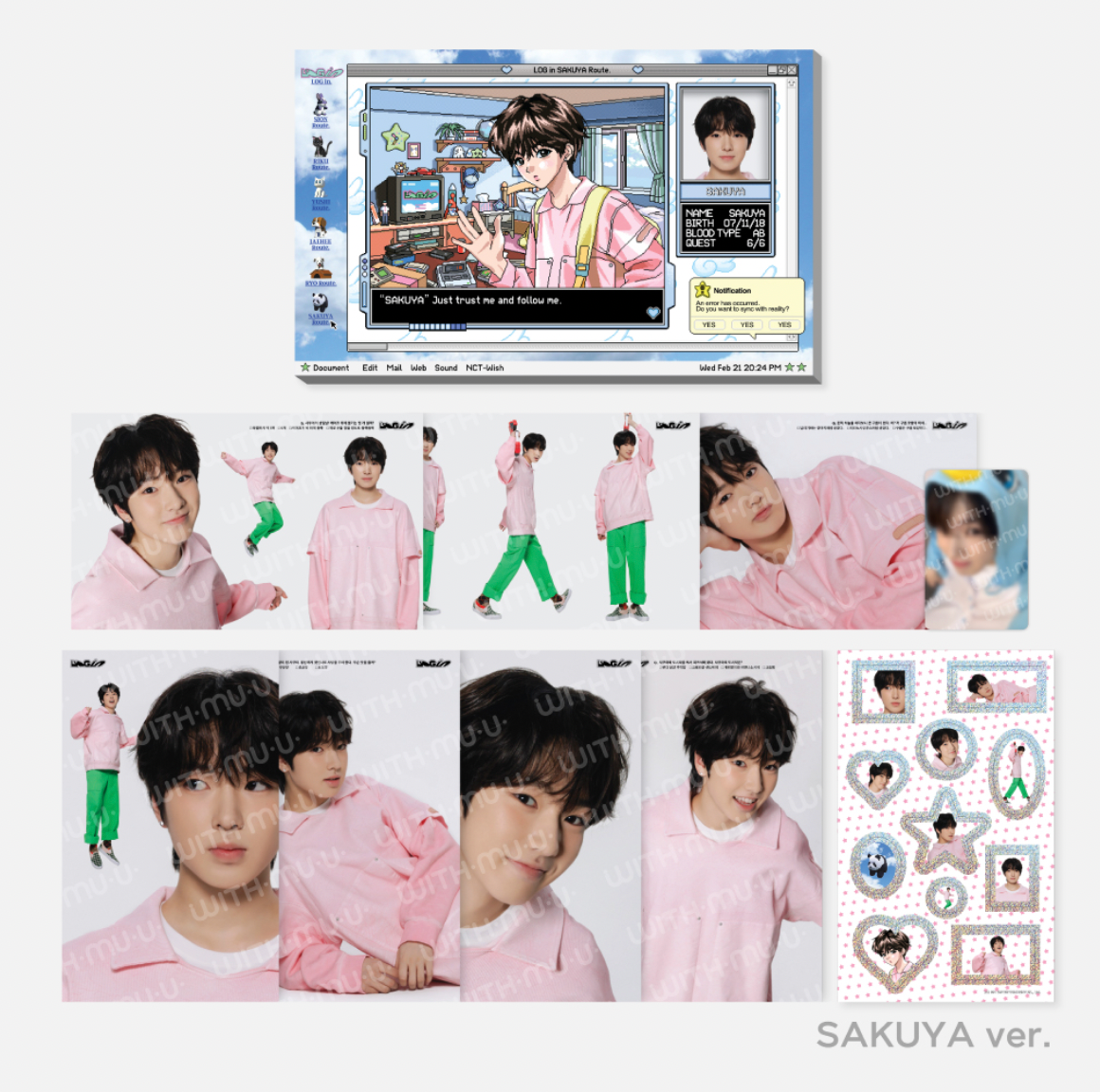 NCT WISH 2025 ASIA TOUR LOG IN SEOUL OFFICIAL MD - 07. LOG IN PHOTO SET