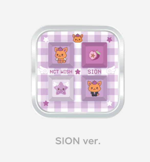 NCT WISH 2025 ASIA TOUR LOG IN SEOUL OFFICIAL MD - 10. KEYBOARD KEY CAP