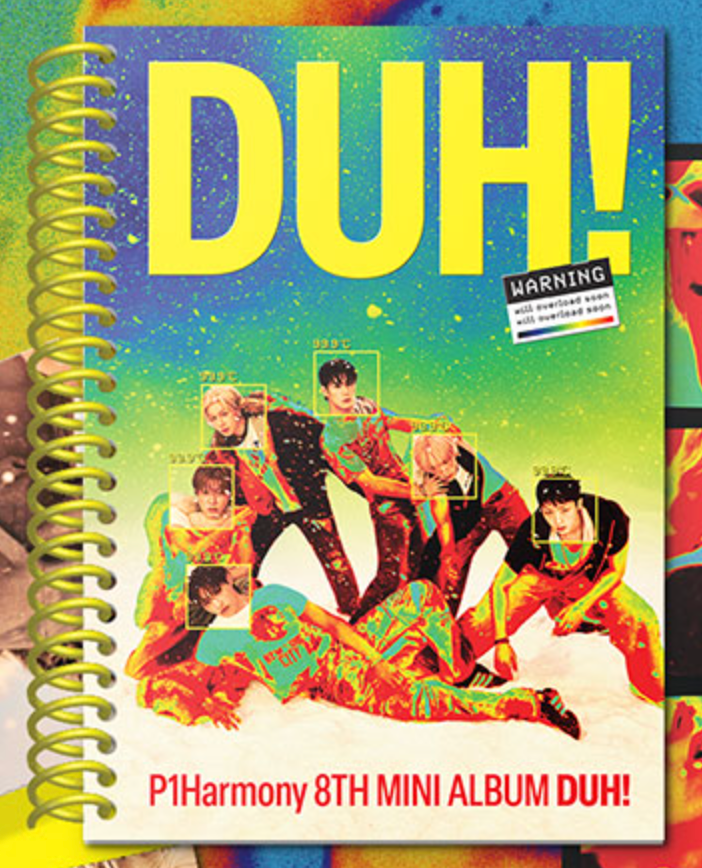 P1HARMONY 8TH MINI ALBUM - DUH! + APPLEMUSIC PHOTOCARD (PRE-ORDER)