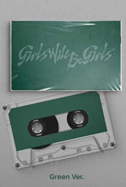 ITZY ALBUM - GIRLS WILL BE GIRLS (CASSETTE TAPE VER.) + WITHMUU PHOTOCARD (PRE-ORDER)