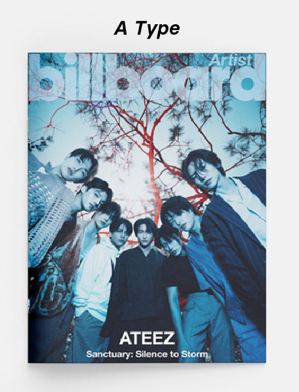 BILLBOARD ARTIST 2025.07 - ATEEZ COVER (PRE-ORDER)