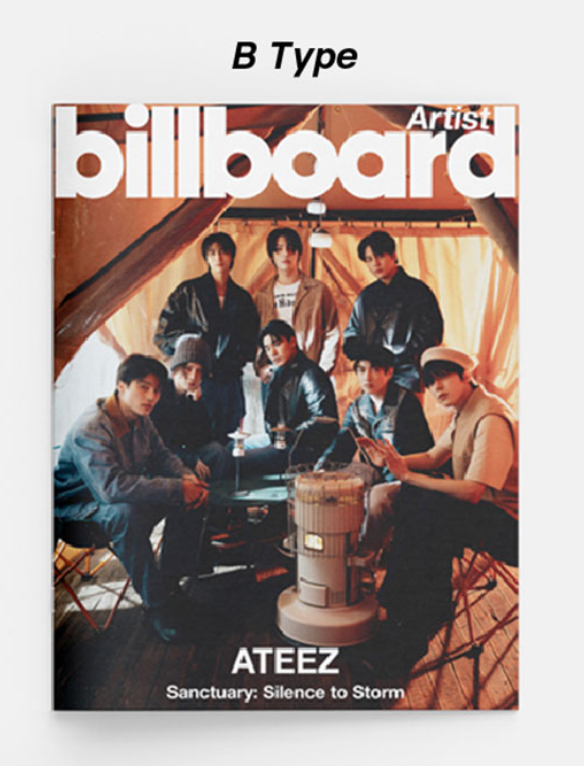 BILLBOARD ARTIST 2025.07 - ATEEZ COVER (PRE-ORDER)