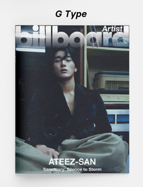 BILLBOARD ARTIST 2025.07 - ATEEZ COVER (PRE-ORDER)