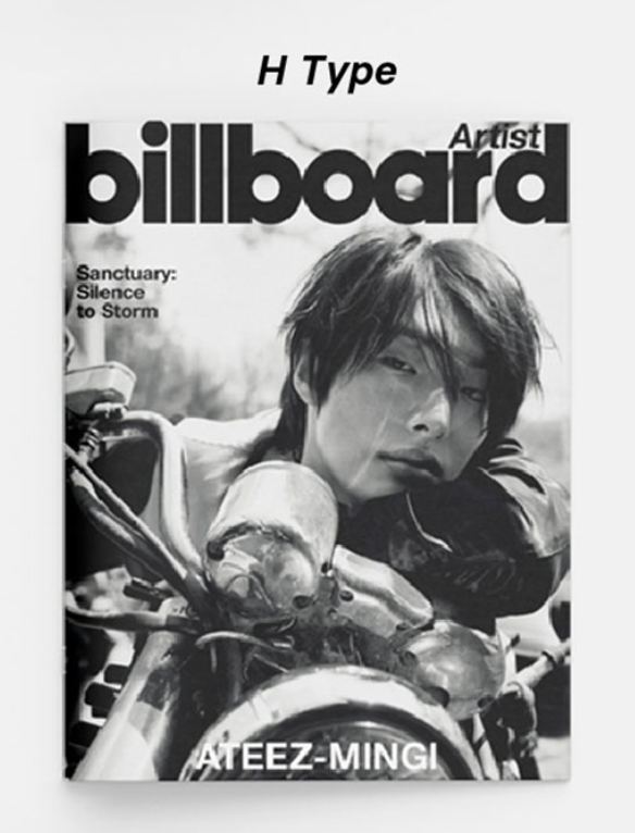 BILLBOARD ARTIST 2025.07 - ATEEZ COVER (PRE-ORDER)