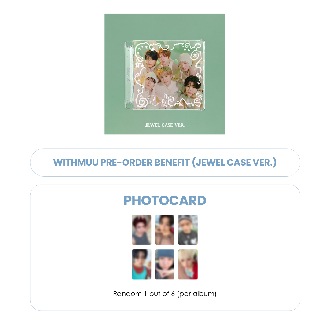 NCT WISH 1ST ALBUM - ODE TO LOVE (JEWEL CASE VER.) + WITHMUU