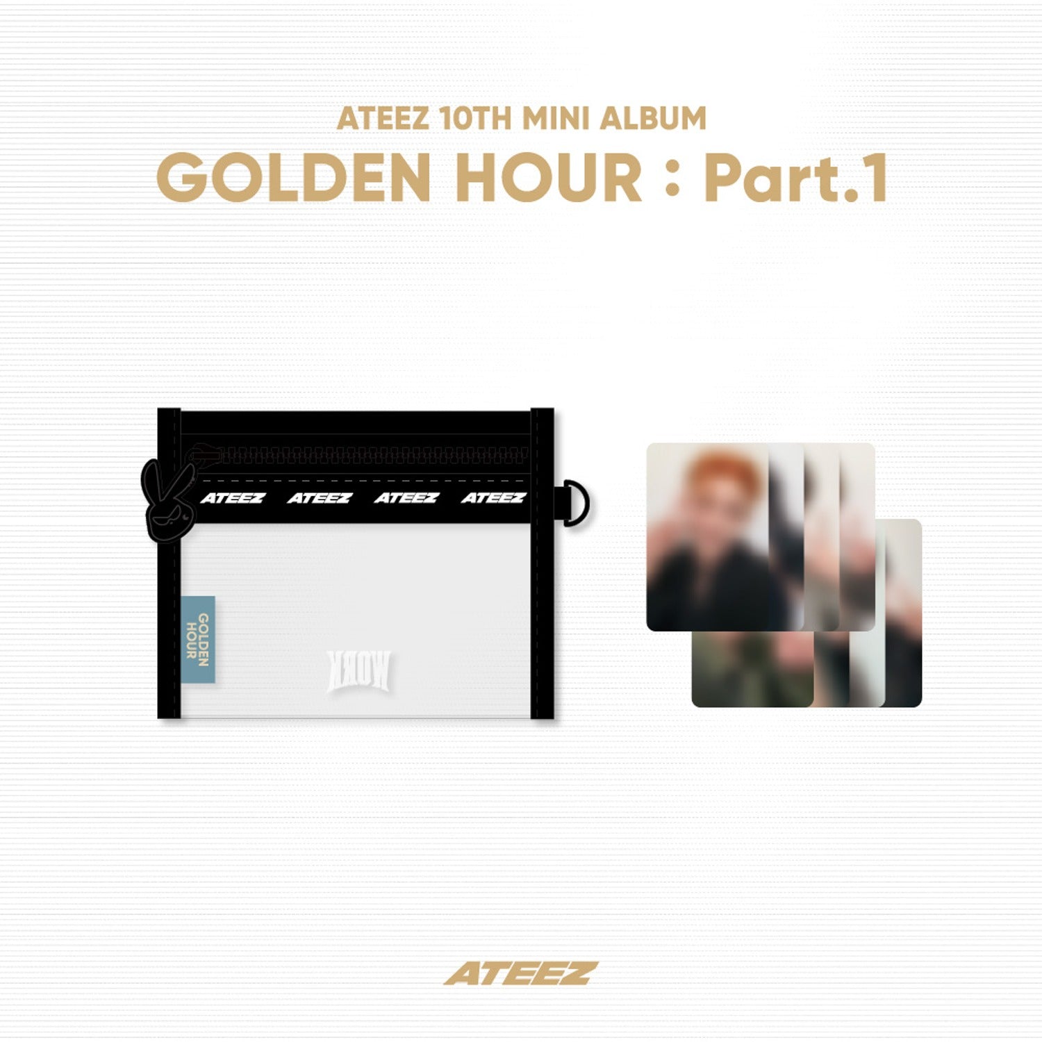 ATEEZ アチズ サン ストラップミニポーチ トレカ付き ソウルコン ATEEZ アチズ サン ストラップミニポーチ トレカ付き ソウルコン