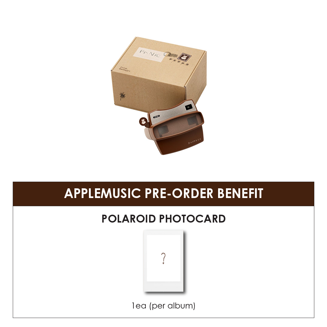 BEOMGYU'S MIXTAPE: PANIC + APPLEMUSIC POLAROID PHOTOCARD