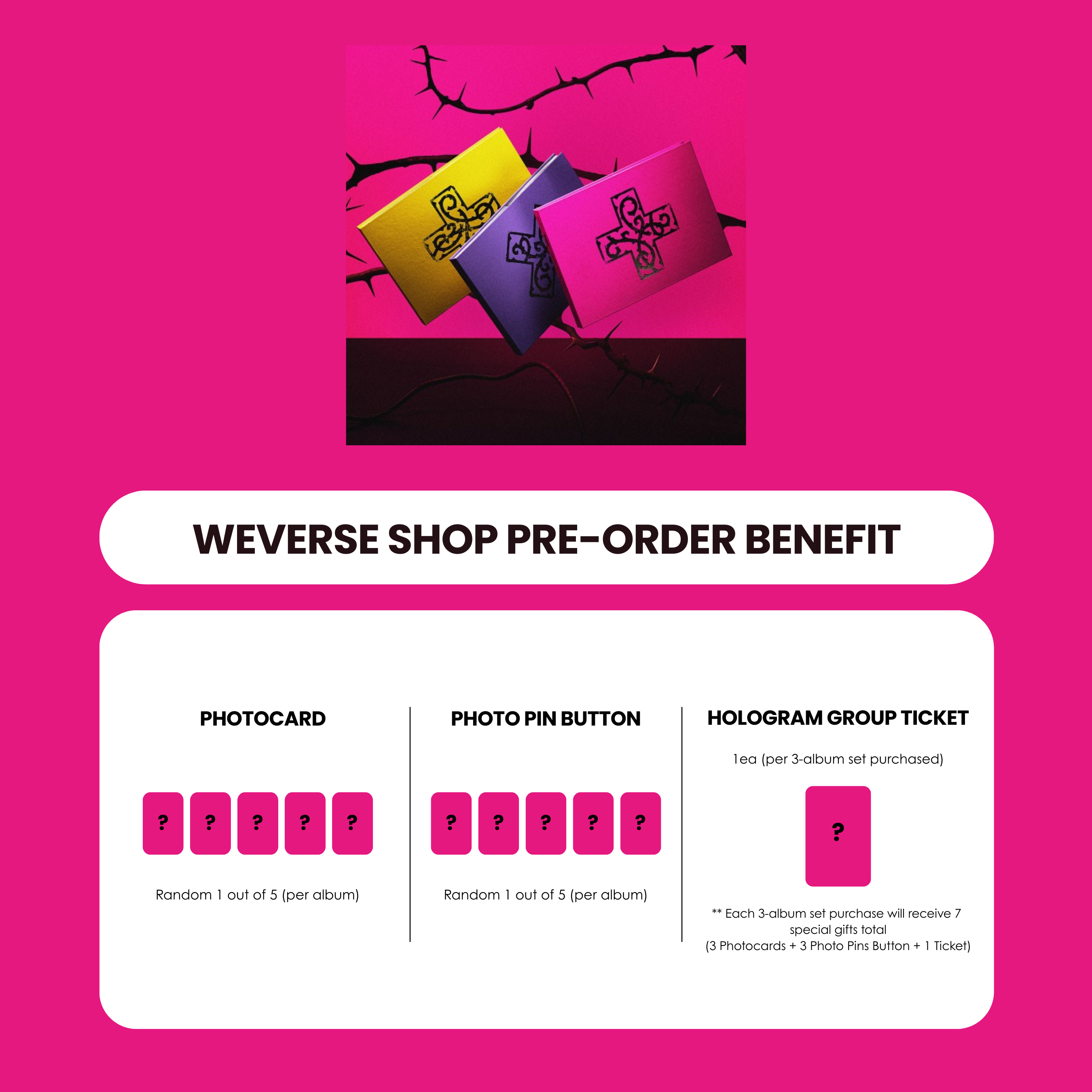 TXT 8TH MINI ALBUM - 7TH YEAR: WHEN THE WIND BRIEFLY STOPPED IN THE THORN BUSH + WEVERSE SHOP SPECIAL GIFT (PRE-ORDER)
