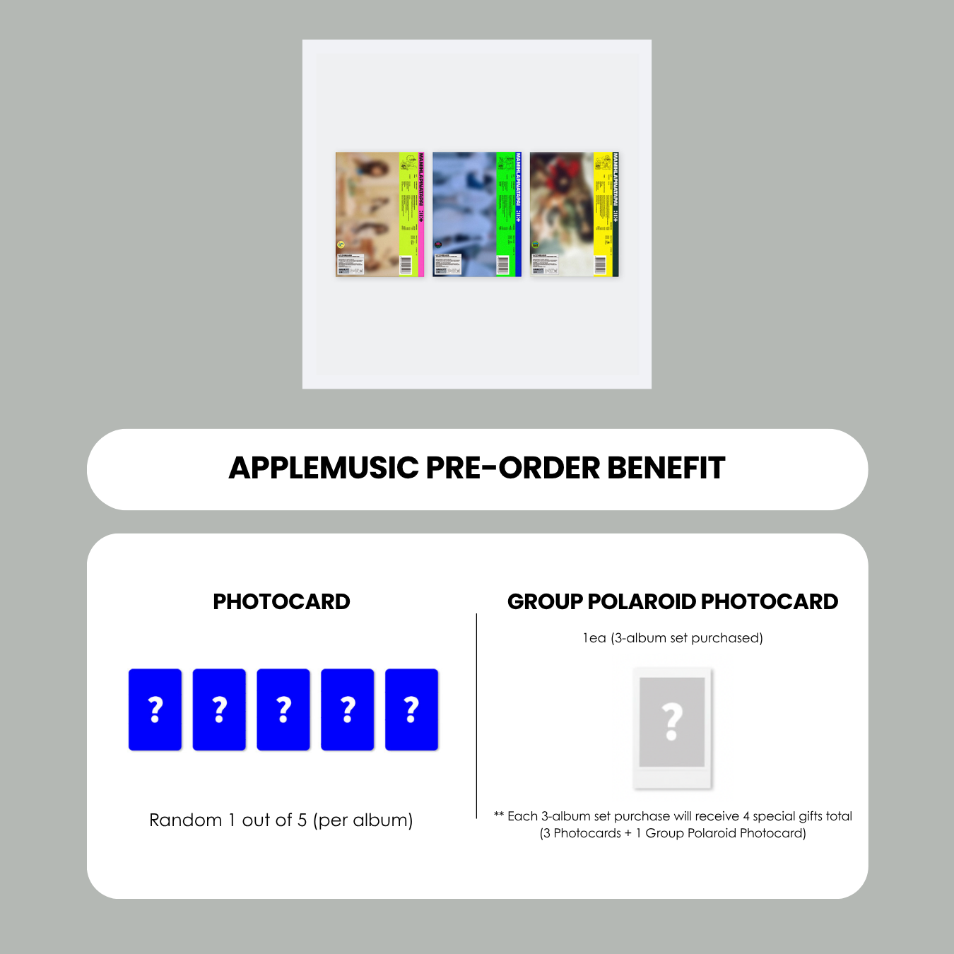 ILLIT 4TH MINI ALBUM - MAMIHLAPINATAPAI + APPLEMUSIC PHOTOCARD
