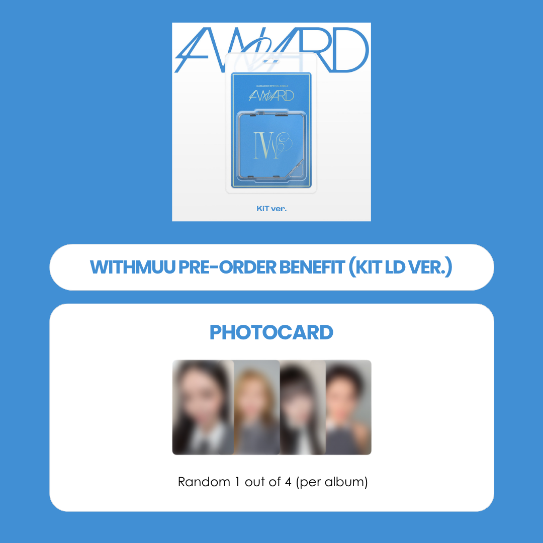 MAMAMOO SPECIAL SINGLE ALBUM - 4WARD (KIT VER.) + WITHMUU