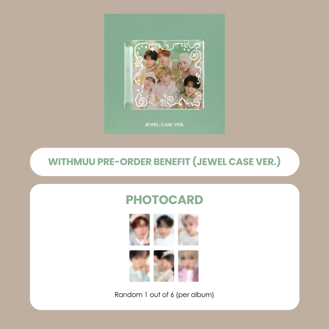 NCT WISH 1ST ALBUM - ODE TO LOVE (JEWEL CASE VER.) + WITHMUU PHOTOCARD (LD VER.) (PRE-ORDER)