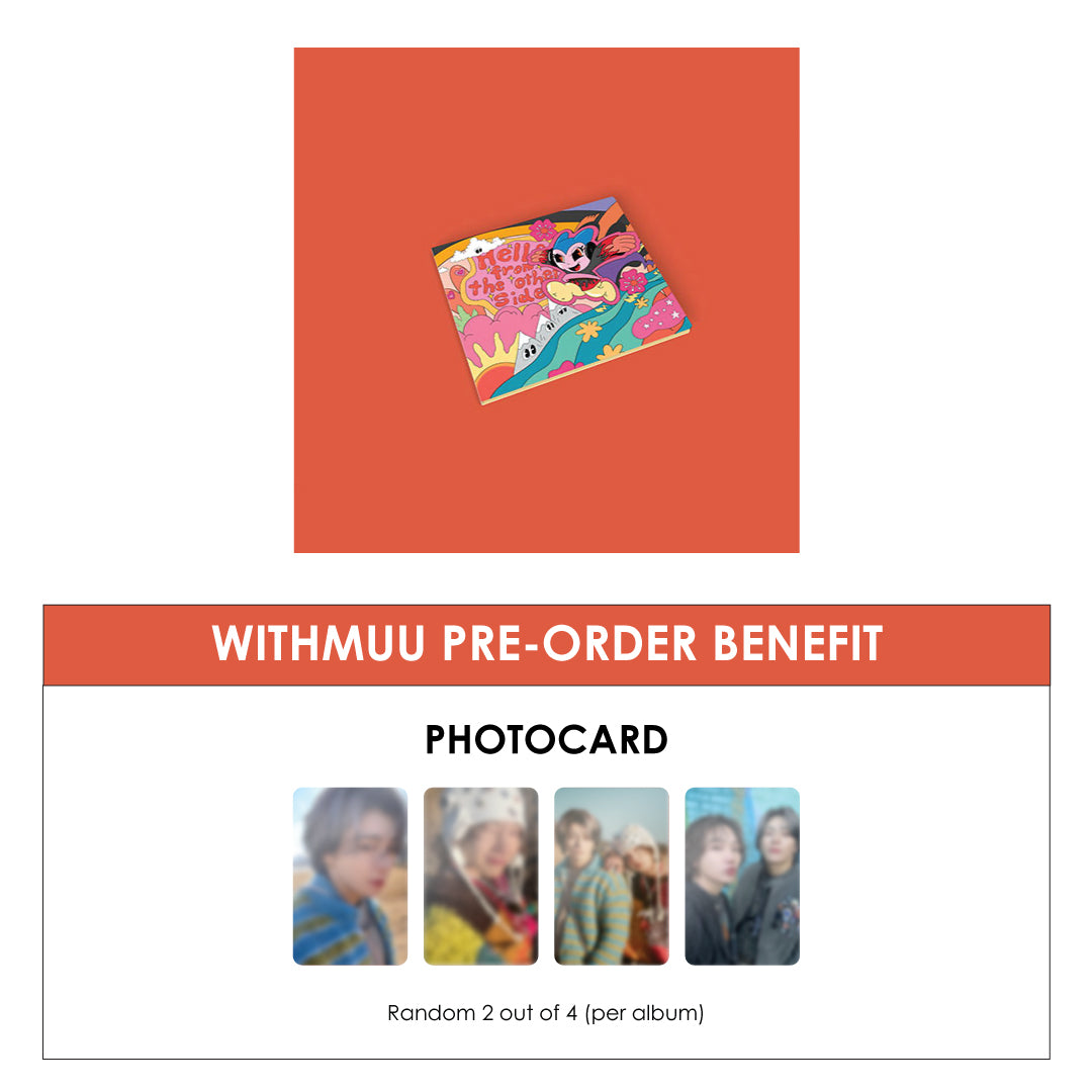 KENTA SANGGYUN 1ST EP ALBUM - HELLO FROM THE OTHER SIDE + WITHMUU PHOTOCARD