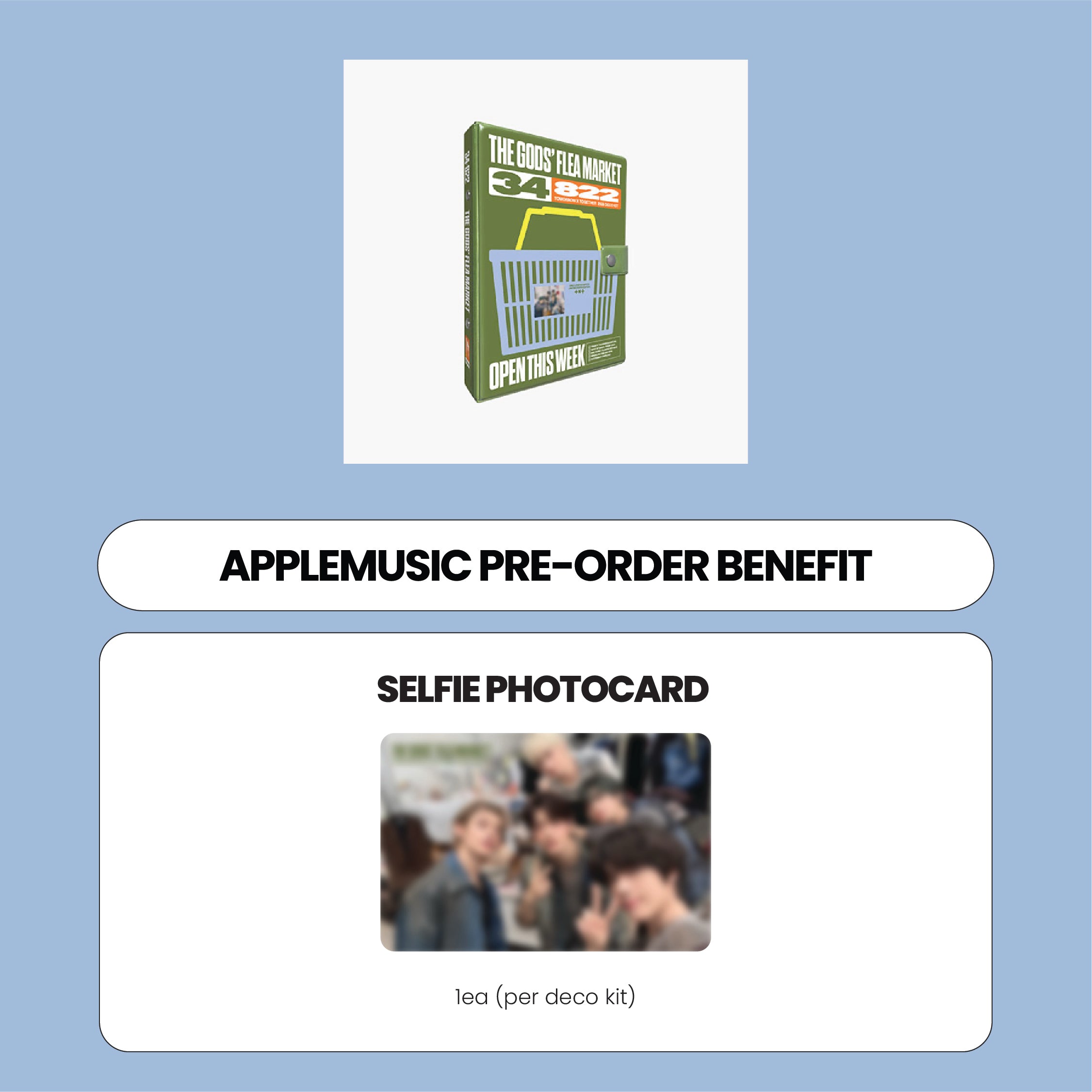 TXT 2026 DECO KIT + APPLEMUSIC PHOTO MAGNET (PRE-ORDER)