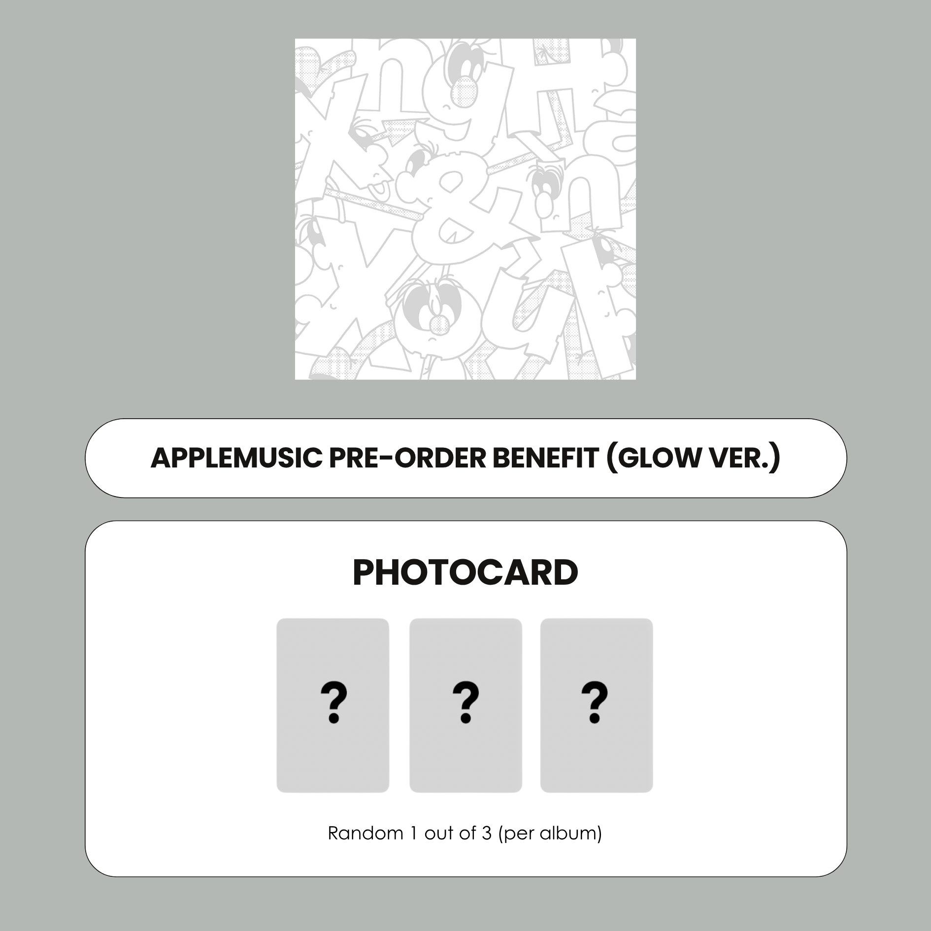 XNGHAN&XOUL 1ST MINI ALBUM - GLOW (GLOW VER.) + APPLEMUSIC PHOTOCARD (PRE-ORDER)
