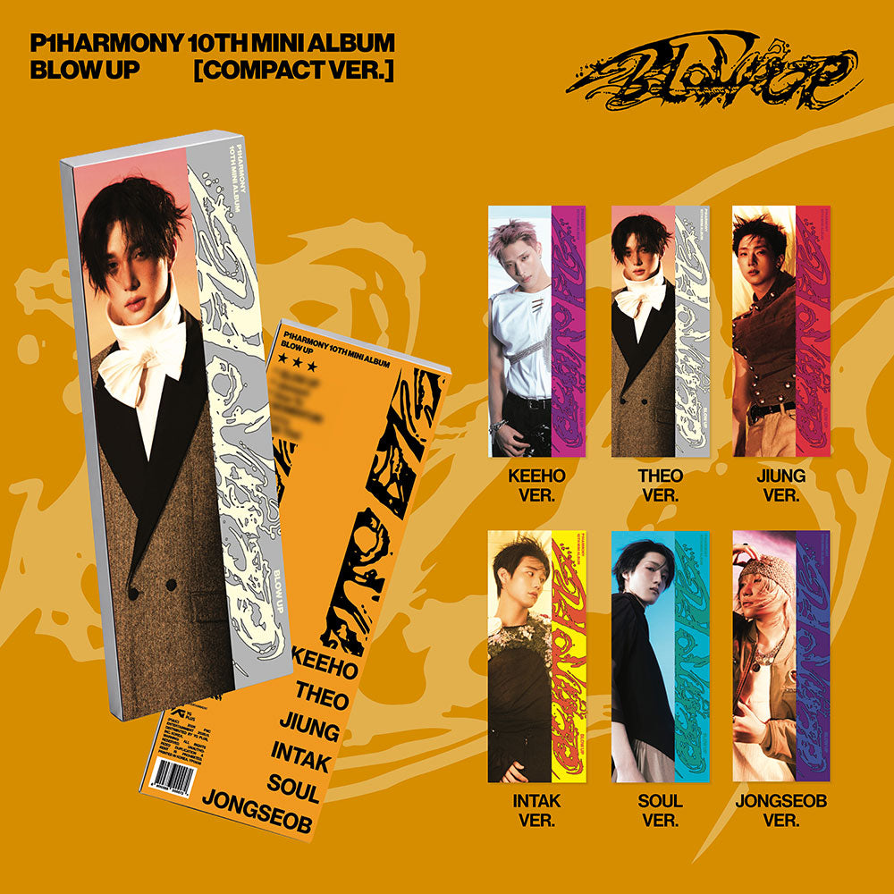 P1HARMONY 10TH MINI ALBUM - BLOW UP (COMPACT VER.) + APPLEMUSIC PHOTOCARD (PRE-ORDER)