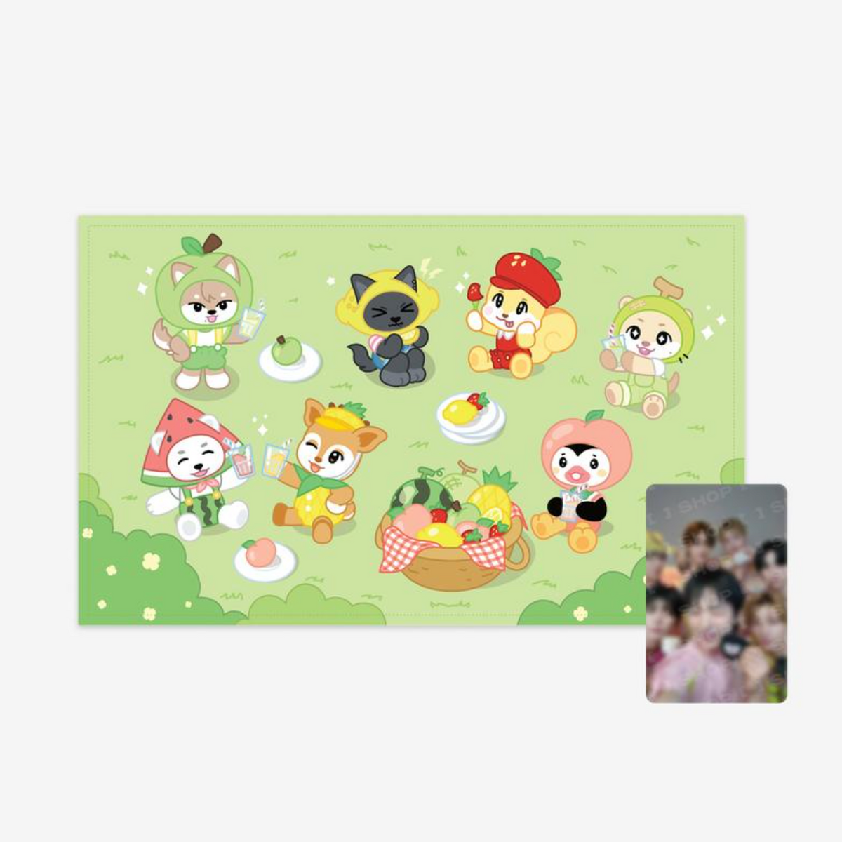 NEXZ SWEET PICNIC WITH NEXZOO OFFICIAL MD - 07. NEXZOO PICNIC BLANKET (PRE-ORDER)