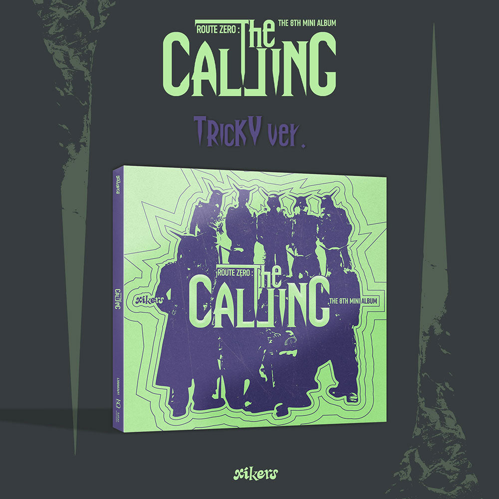 XIKERS 8TH MINI ALBUM - ROUTE ZERO : THE CALLING + APPLEMUSIC PHOTOCARD (PRE-ORDER)
