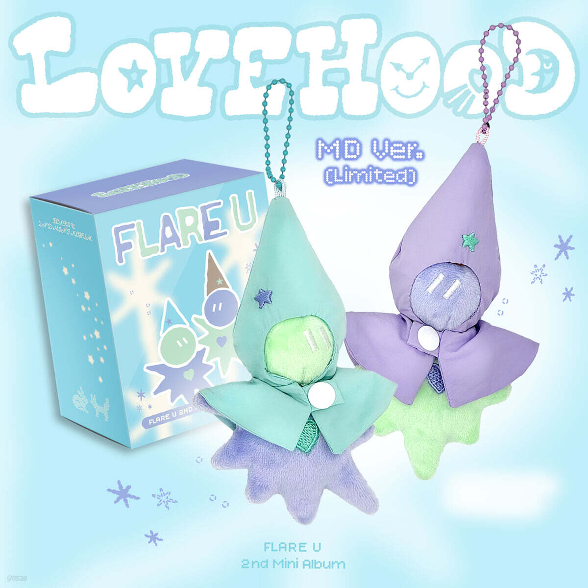 FLARE U 2ND MINI ALBUM - LOVEHOOD (MD VER.) (PRE-ORDER)