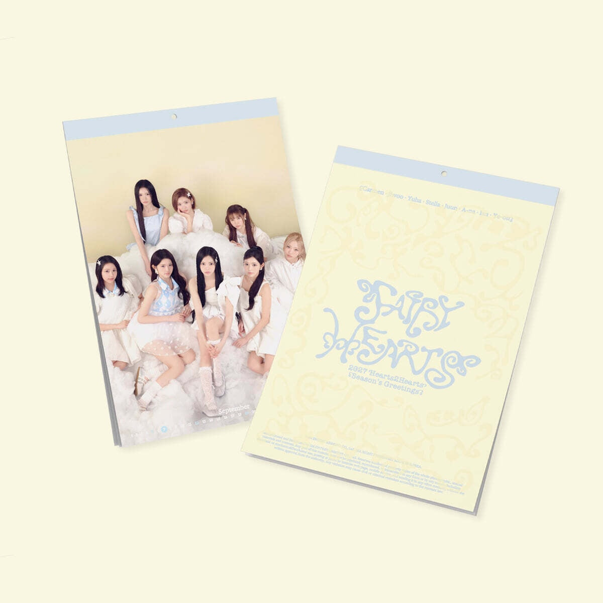 HEARTS2HEARTS 2027 SEASON'S GREETINGS + WALL CALENDAR + WITHMUU PHOTOCARD (PRE-ORDER)