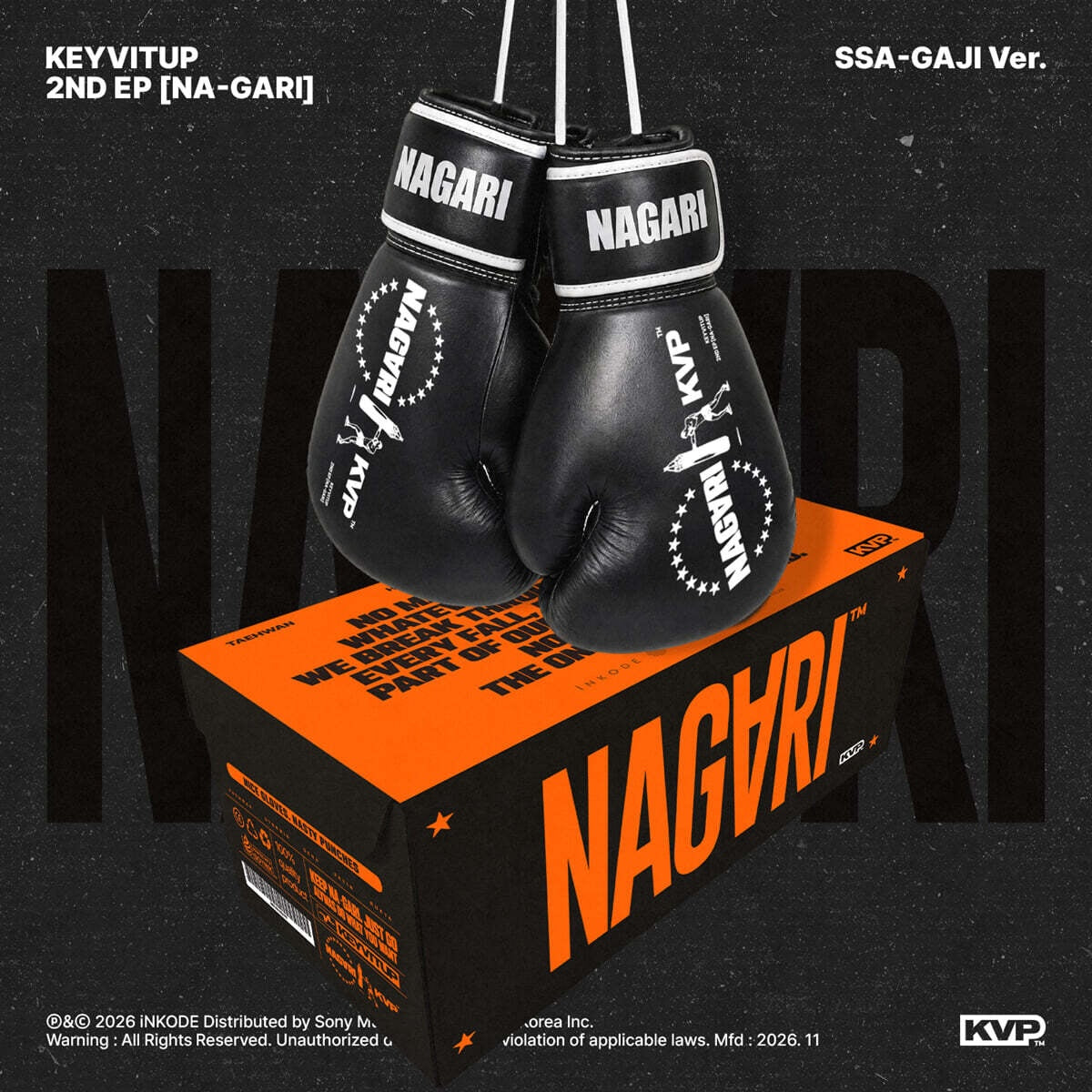 KEYVITUP 2ND EP ALBUM - NA-GARI (SSA-GAJI VER.) (PRE-ORDER)