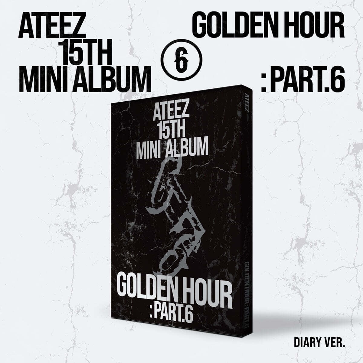 ATEEZ 14TH MINI ALBUM - GOLDEN HOUR : PART.6 (KOREA VER.) + APPLEMUSIC PHOTOCARD (PRE-ORDER)