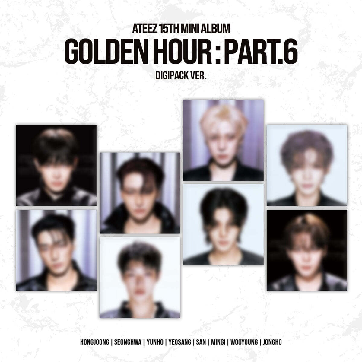 ATEEZ 14TH MINI ALBUM - GOLDEN HOUR : PART.6 (KOREA VER.) (DIGIPACK VER.) + APPLEMUSIC PHOTOCARD (PRE-ORDER)