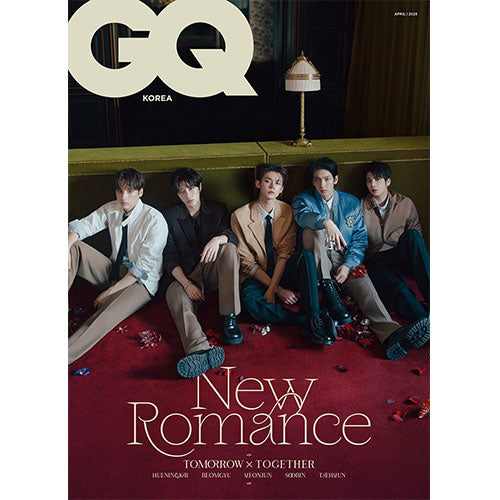GQ KOREA 2025.04 - TXT COVER