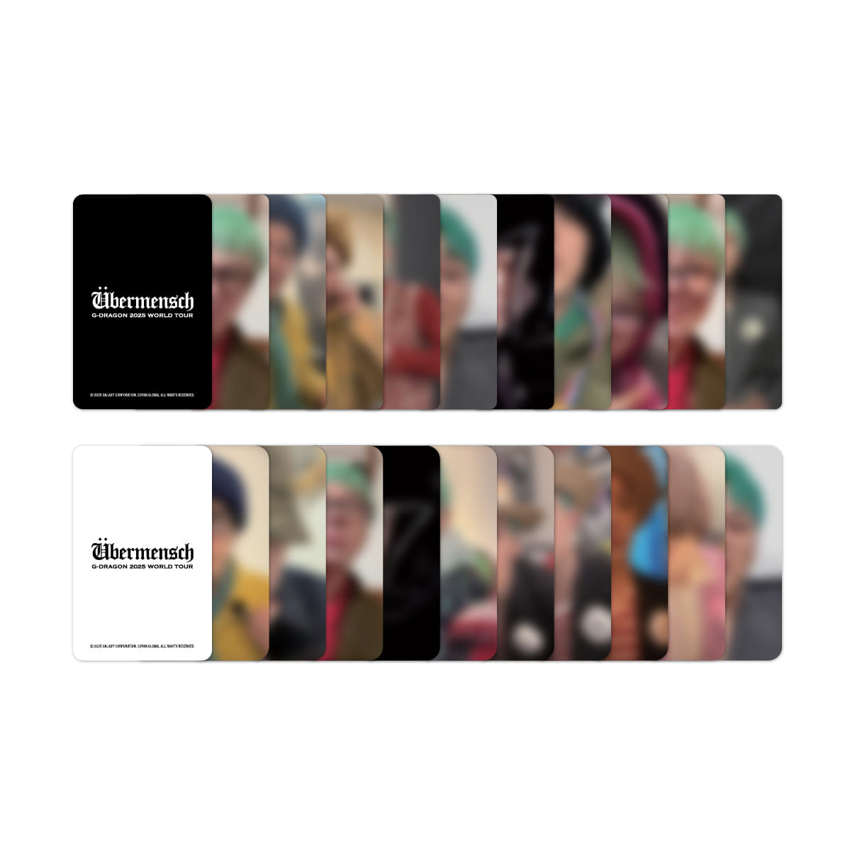 G-DRAGON 2025 WORLD TOUR OFFICIAL MD - 23. PHOTOCARD PACK