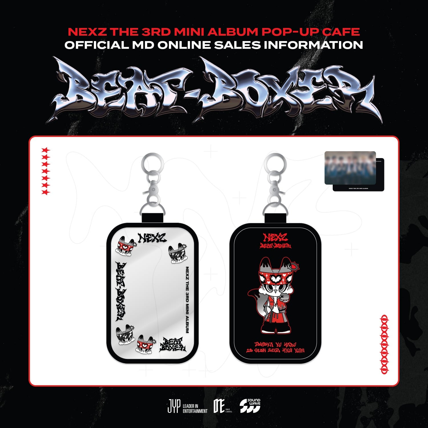 NEXZ 3RD MINI ALBUM [BEAT BOXER] POP-UP CAFE OFFICIAL MD - 03