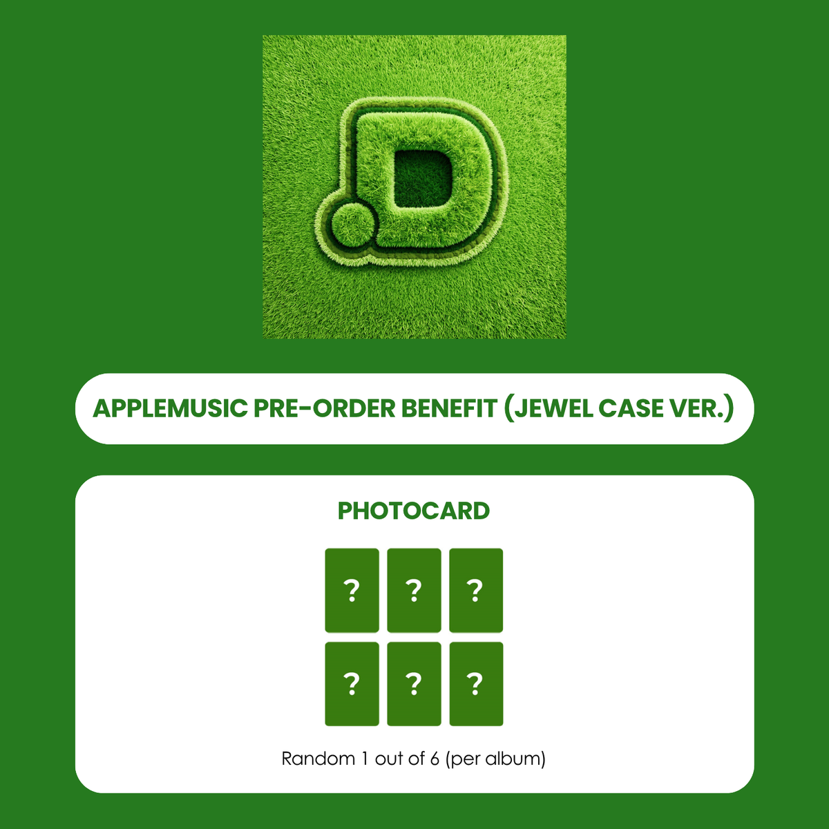 NCT DREAM 6TH ALBUM - DREAM AFTER DREAM (JEWEL CASE VER.) + APPLEMUSIC PHOTOCARD (PRE-ORDER)