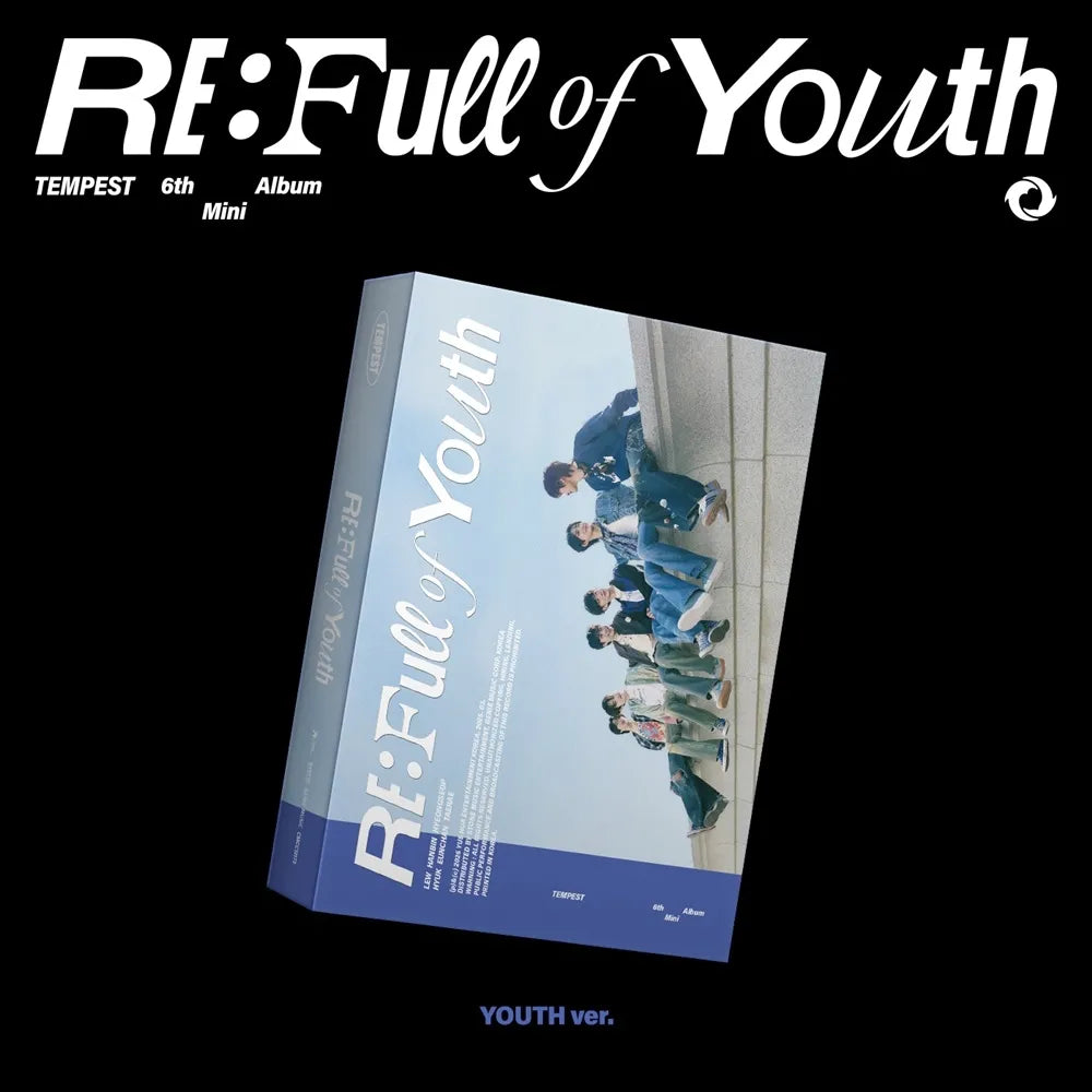 TEMPEST 6TH MINI ALBUM - RE: FULL OF YOUTH + APPLEMUSIC PHOTOCARD