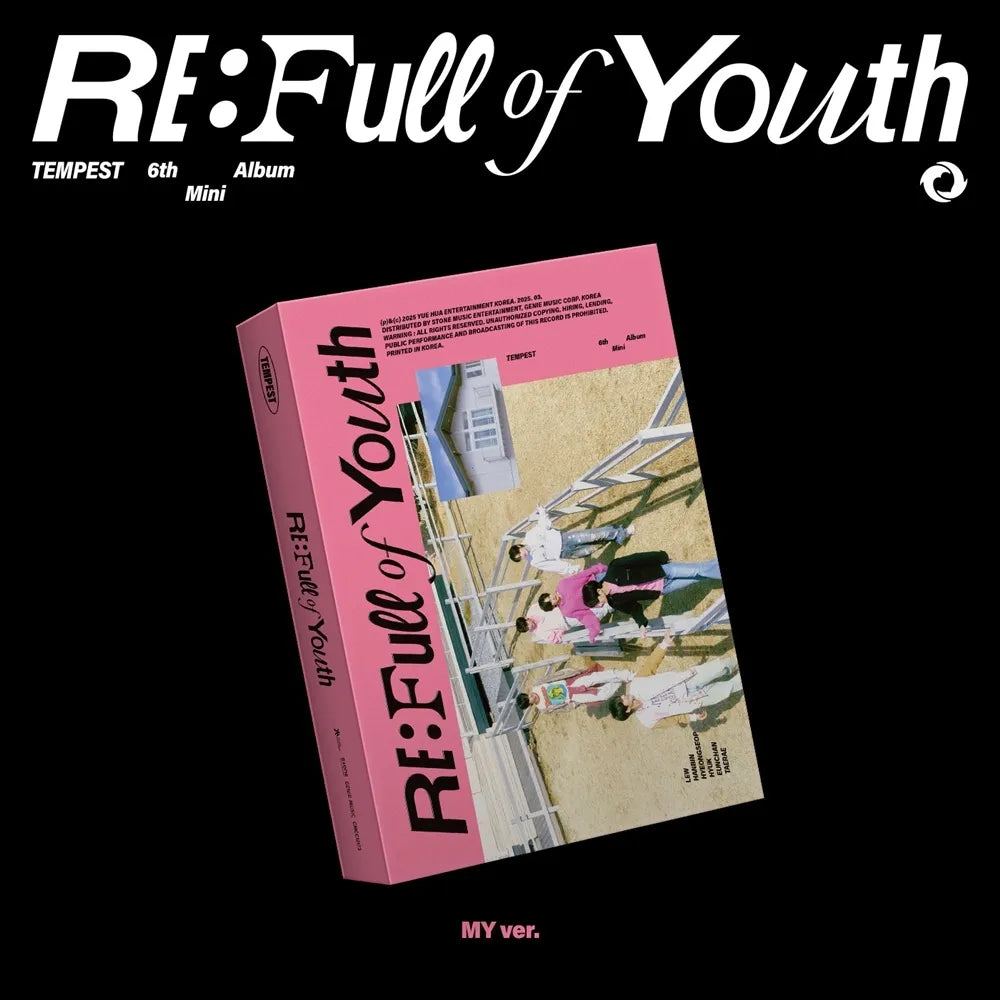 TEMPEST 6TH MINI ALBUM - RE: FULL OF YOUTH + APPLEMUSIC PHOTOCARD