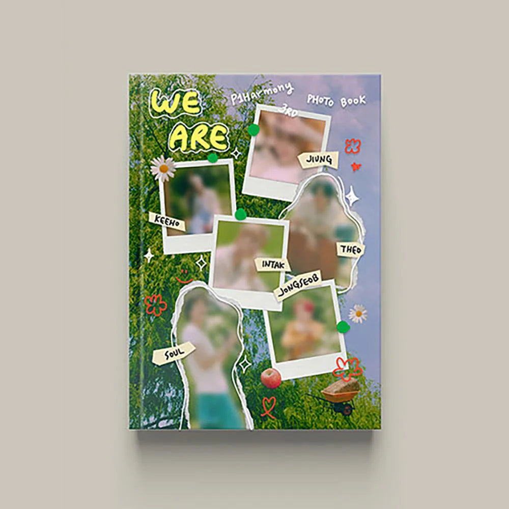 P1HARMONY 3RD PHOTOBOOK - WE ARE + APPLEMUSIC PHOTOCARD