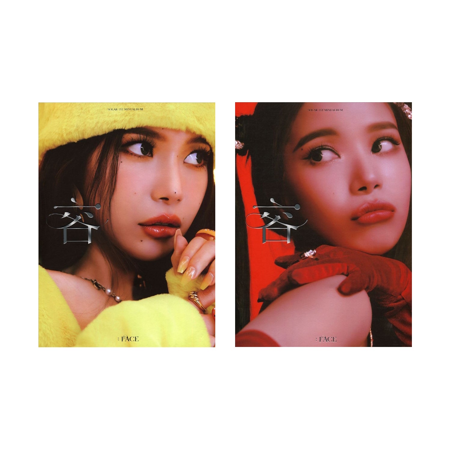 SOLAR 1ST MINI ALBUM - 容 : FACE