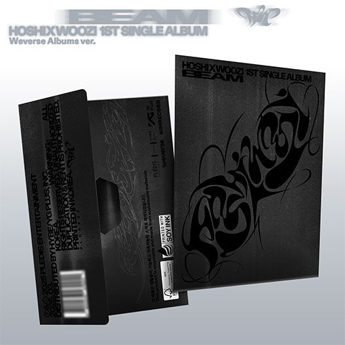 HOSHI X WOOZI (SEVENTEEN) 1ST SINGLE ALBUM - BEAM (WEVERSE ALBUMS VER.)