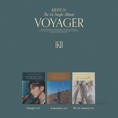 KIHYUN 1ST SINGLE ALBUM - VOYAGER