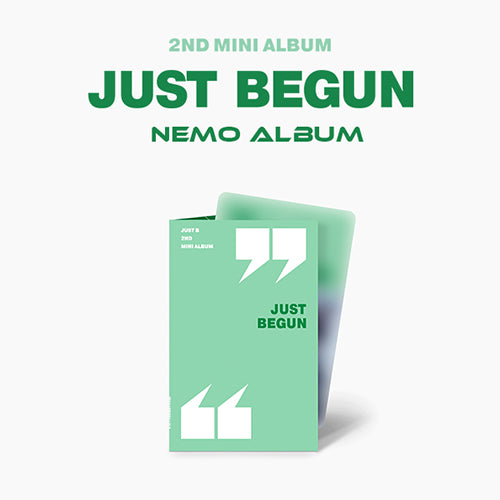 JUST B 2ND MINI ALBUM - JUST BEGUN (NEMO ALBUM LIGHT VER.)