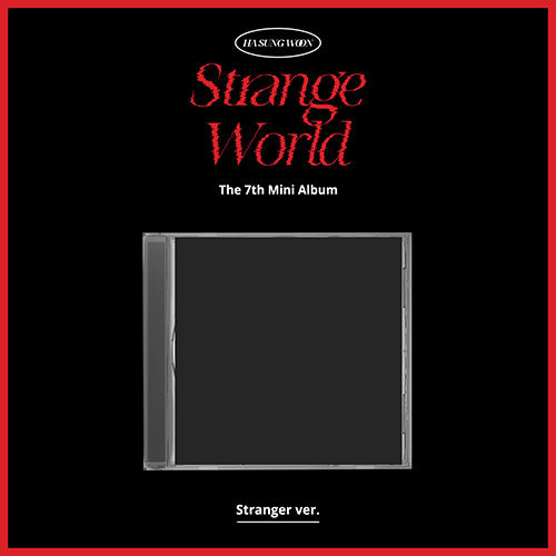 HA SUNG WOON 7TH MINI ALBUM - STRANGE WORLD (STRANGER VER.) (JEWEL CASE VER.)