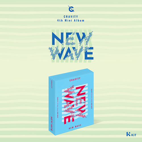 CRAVITY 4TH MINI ALBUM - NEW WAVE (KIT ALBUM)