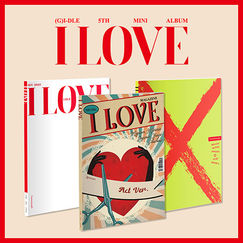 G)I-DLE 5TH MINI ALBUM - I LOVE – SubK Shop